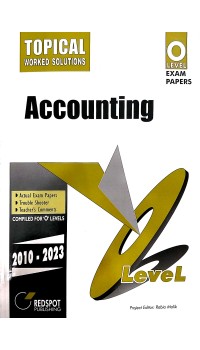GCE O Level Principles of Accounts (Topical) 
